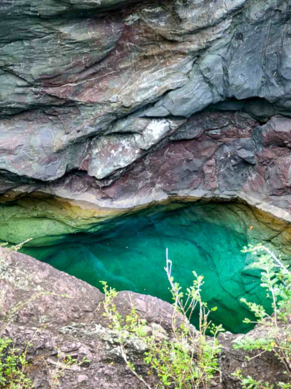 Charco turquesa El Buque