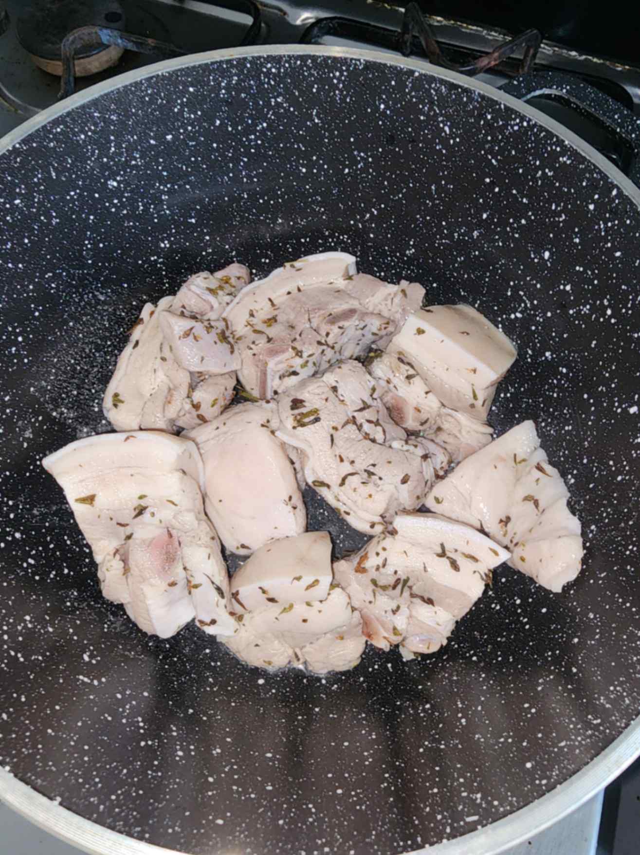 Carne de cerdo sazonada