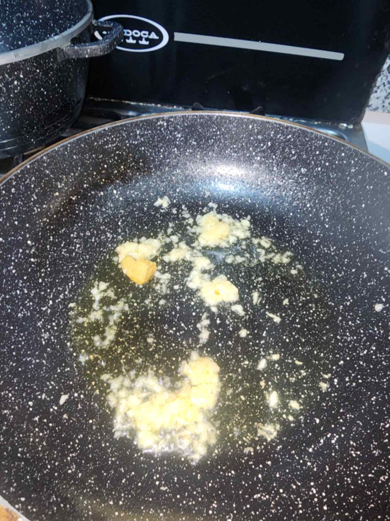 Sofrito de mantequilla con ajo